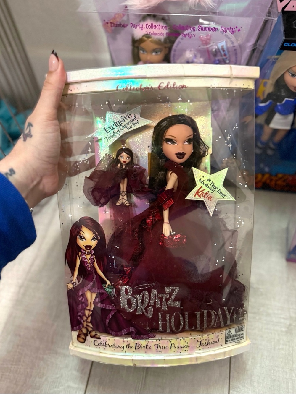 NIB Rare 2005 Bratz Holiday Collector Edition Katia Doll #008